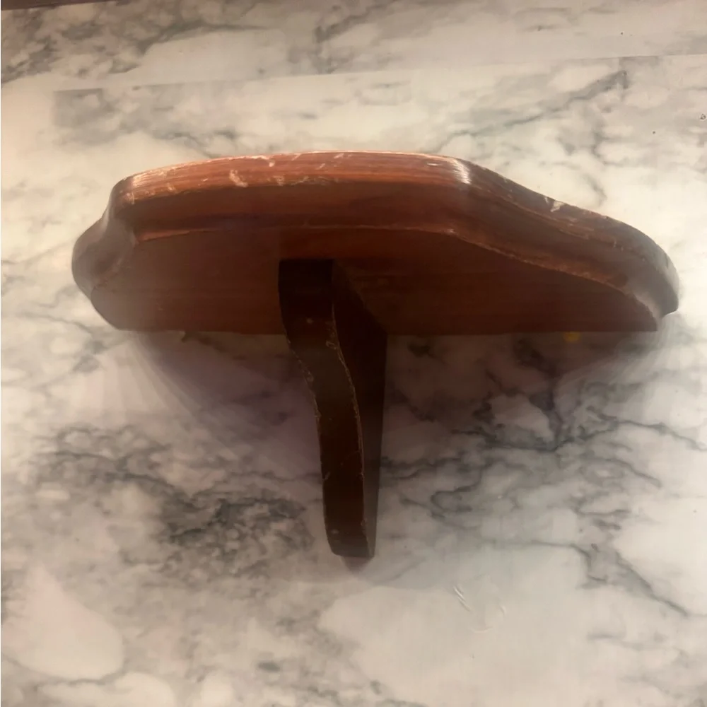 small wooden shelf